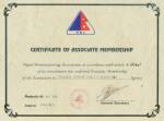 NMA Membership Certificate  » Click to zoom ->