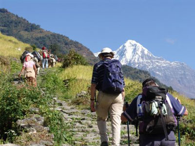 Nepal walking holidays tours  » Click to zoom ->