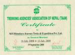 TAAN Membership Certificate  » Click to zoom ->