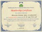 KEEP Membership Certificate  » Click to zoom ->