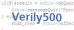 verification code